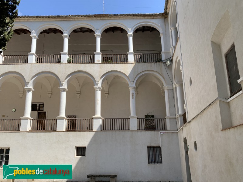 Monestir de Santes Creus - Palau de l'Abat, galeries exteriors