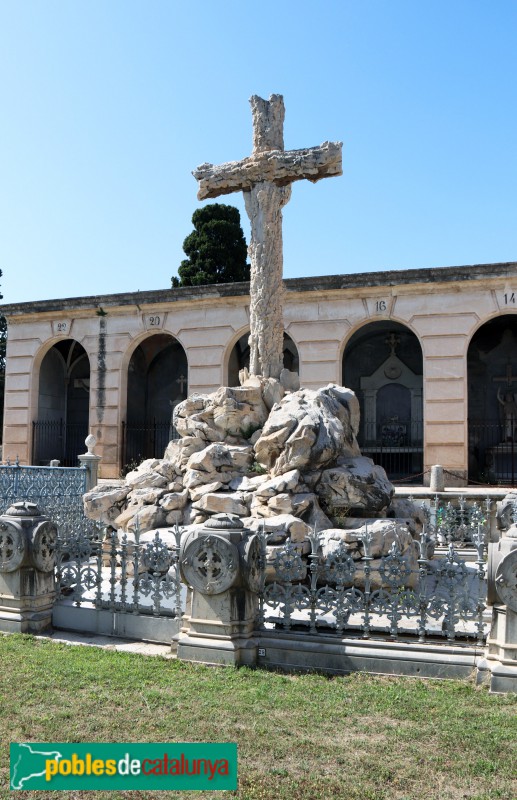 Vilanova i la Geltrú - Sepulcre Pau Soler (Foto: Albert Esteves, 2019) Vilanova i la Geltrú - Sepulcre Pau Soler