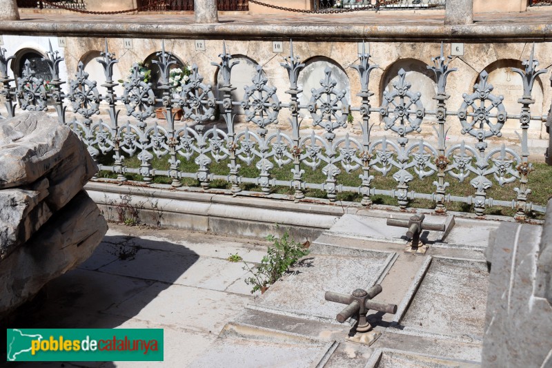 Vilanova i la Geltrú - Sepulcre Pau Soler (Foto: Albert Esteves, 2019) Vilanova i la Geltrú - Sepulcre Pau Soler