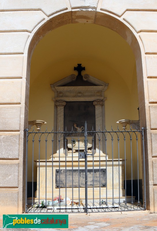 Vilanova i la Geltrú - Panteó Capella Sans (Foto: Albert Esteves, 2019) Vilanova i la Geltrú - Panteó Capella Sans