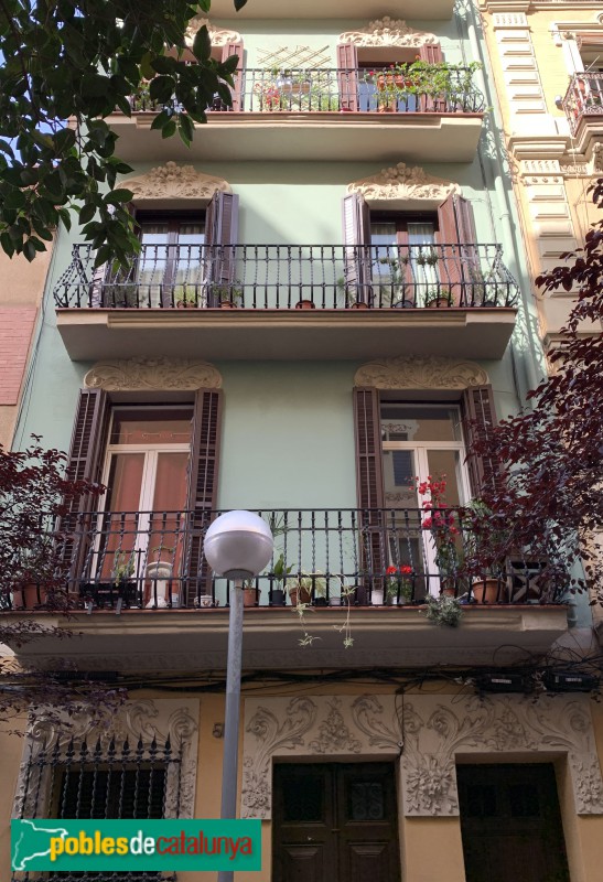 Barcelona - Torrent d'en Vidalet, 50 (Foto: Albert Esteves, 2019) Barcelona - Torrent d'en Vidalet, 50