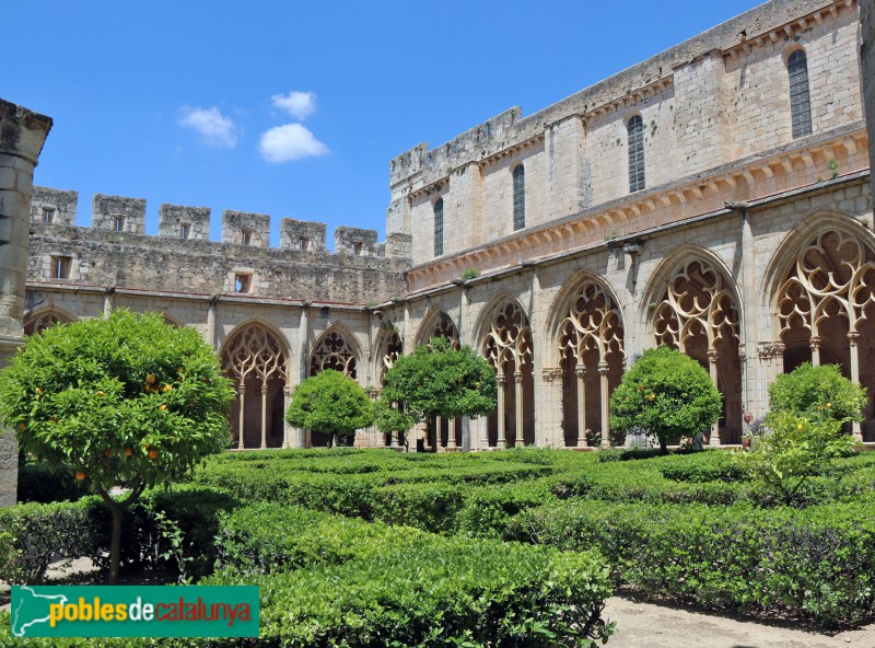 Monestir de Santes Creus - Claustre major (Foto: Albert Esteves, 2019) Monestir de Santes Creus - Claustre major