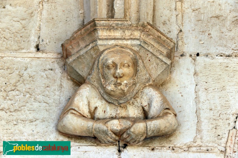 Monestir de Santes Creus - Mènsula del claustre