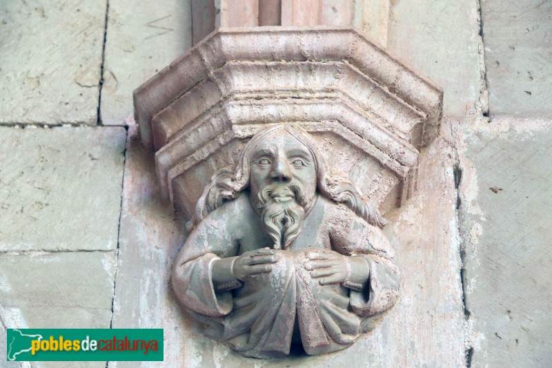 Monestir de Santes Creus - Mènsula del claustre