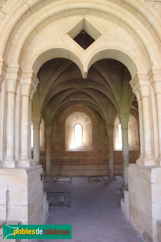 Monestir de Santes Creus - Sala capitular