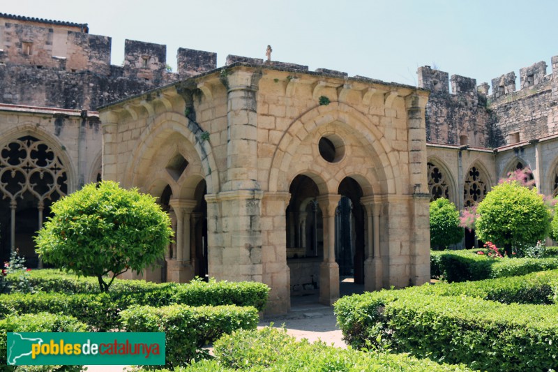 Monestir de Santes Creus - Templet del lavatori (Foto: Albert Esteves, 2019) Monestir de Santes Creus - Templet del lavatori