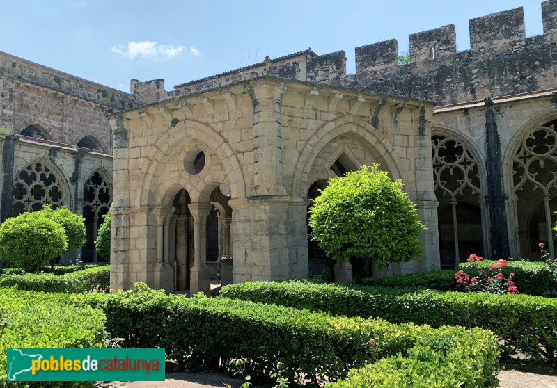Monestir de Santes Creus - Templet del lavatori (Foto: Albert Esteves, 2019) Monestir de Santes Creus - Templet del lavatori