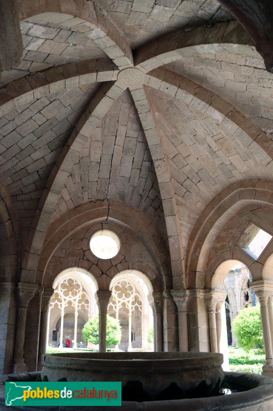 Monestir de Santes Creus - Templet del lavatori (Foto: Albert Esteves, 2019) Monestir de Santes Creus - Templet del lavatori