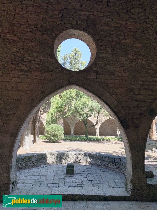 Monestir de Santes Creus - Claustre posterior