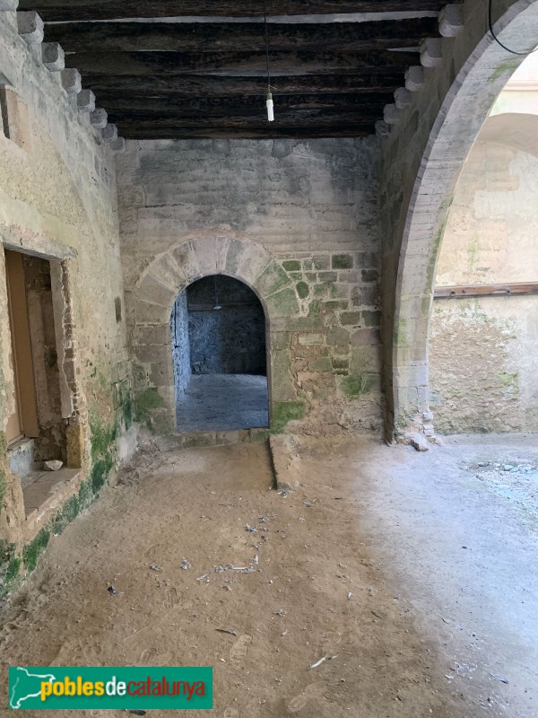 Monestir de Santes Creus - Palau Reial, cambres annexes (Foto: Albert Esteves, 2019) Monestir de Santes Creus - Palau Reial, cambres annexes
