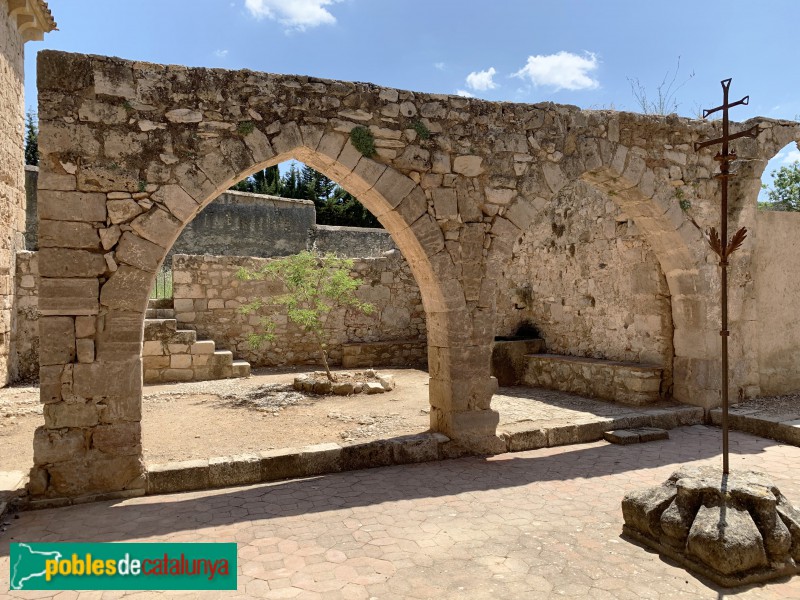 Monestir de Santes Creus - Estances dels monjos jubilats (Foto: Albert Esteves, 2019) Monestir de Santes Creus - Estances dels monjos jubilats