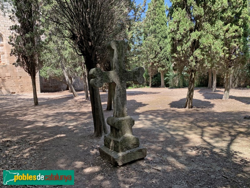 Monestir de Santes Creus - Cementiri (Foto: Albert Esteves, 2019) Monestir de Santes Creus - Cementiri