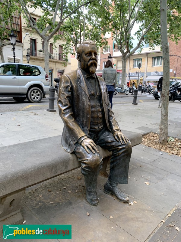 Barcelona - Homenatge a Rovira i Trias (Foto: Albert Esteves, 2019) Barcelona - Homenatge a Rovira i Trias