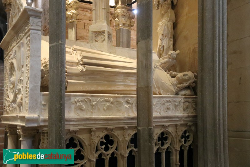 Sepulcre del rei Jaume II i Blanca d'Anjou