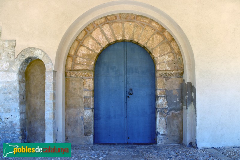 Salomó - Santa Maria, porta romànica