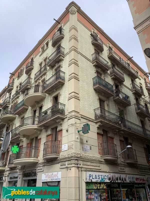Barcelona - Ramon y Cajal, 22-30 (Foto: Albert Esteves, 2019) Barcelona - Ramon y Cajal, 22-30