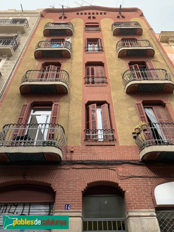 Barcelona - Casa Pere Castellet (Torrijos, 14)
