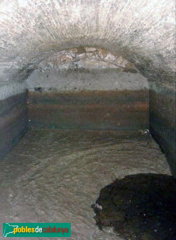 Alió - Cisternes subterrànies. Cisterna 2