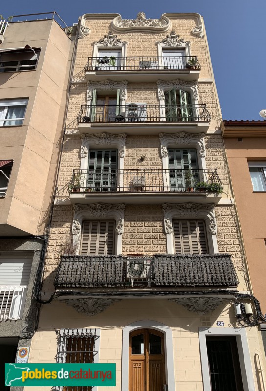 Barcelona - Encarnació, 56 (Foto: Albert Esteves, 2019) Barcelona - Encarnació, 56