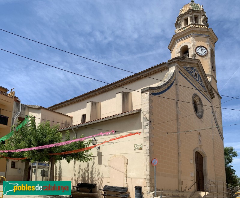 Nulles - Església de Sant Joan Baptista (Foto: Albert Esteves, 2019) Nulles - Església de Sant Joan Baptista