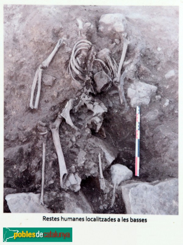 Nulles - Jaciment ibèric de Rabassats (Foto: cartell in situ) Nulles - Jaciment ibèric de Rabassats