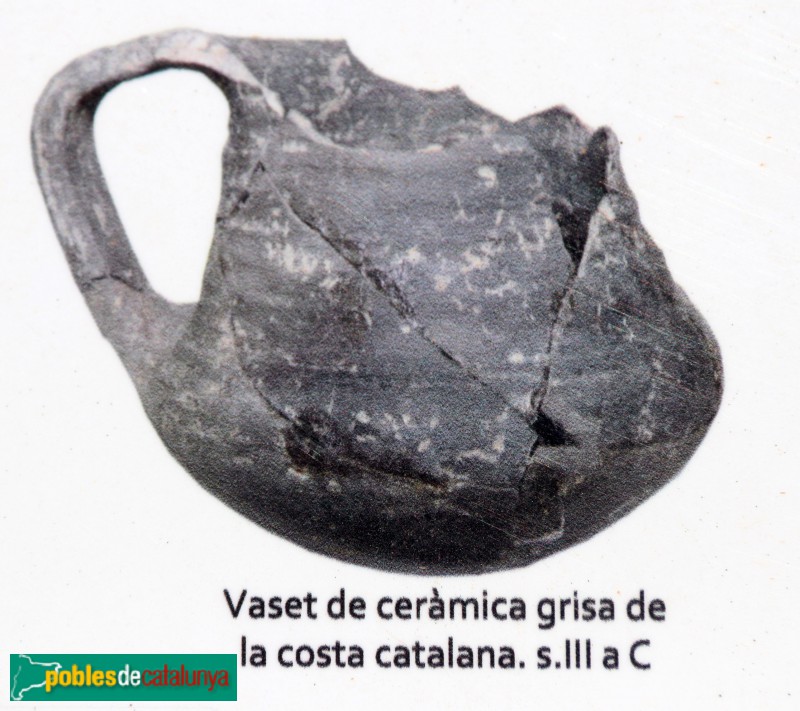 Nulles - Jaciment ibèric de Rabassats (Foto: cartell in situ) Nulles - Jaciment ibèric de Rabassats