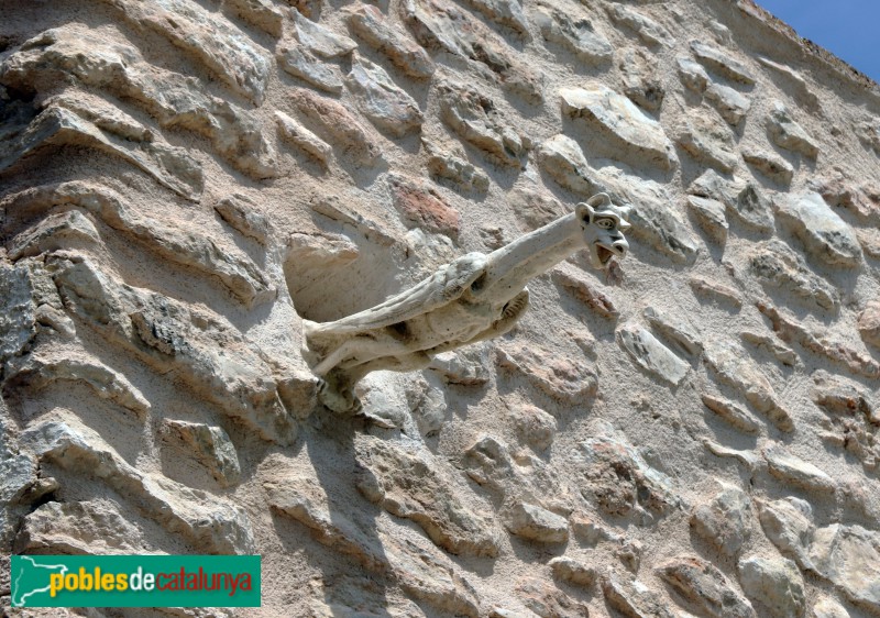 Nulles - Bellavista, detall d'una casa (Foto: Albert Esteves, 2019) Nulles - Bellavista, detall d'una casa