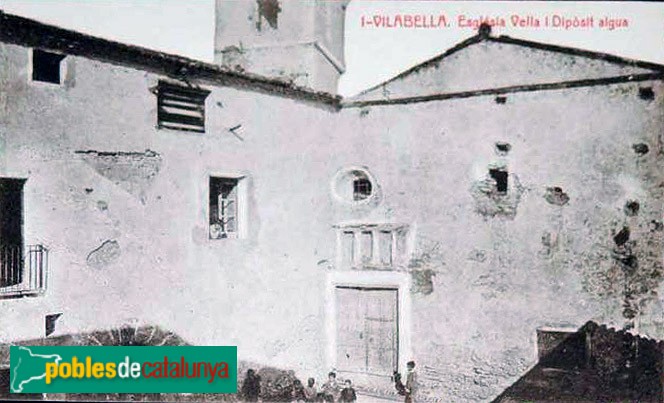 Vilabella - Església vella de Sant Pere i ajuntament