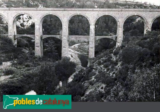 Vilabella - Els Set Ponts, postal antiga