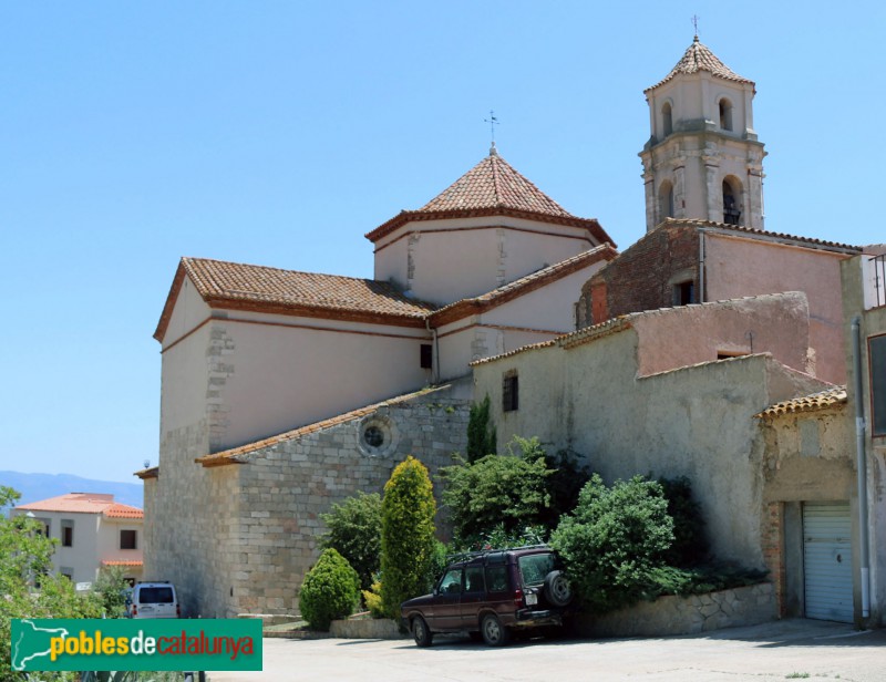 Figuerola del Camp - Església de Sant Jaume, restes romàniques