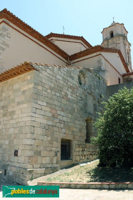 Figuerola del Camp - Església de Sant Jaume, restes romàniques