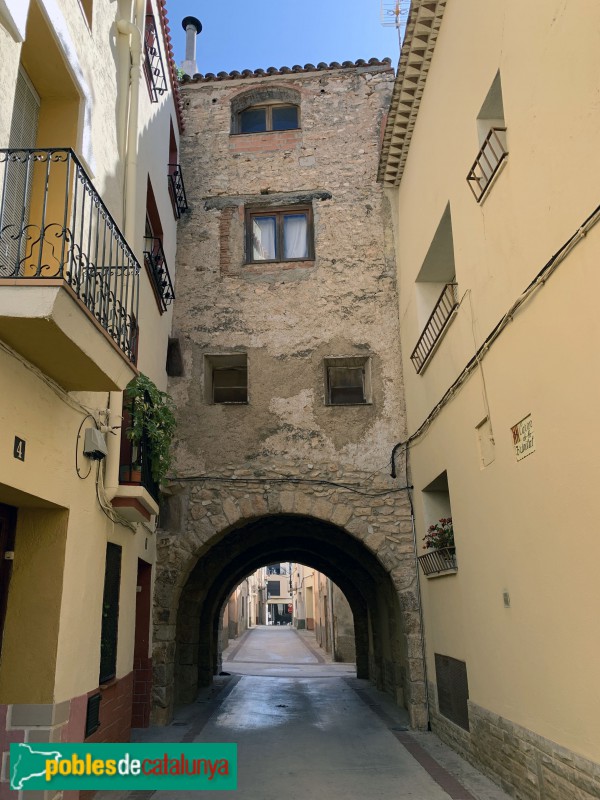 El Pla de Santa Maria - Arcs del carrer Trinitat