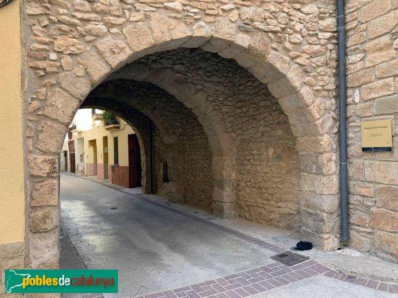 El Pla de Santa Maria - Arcs del carrer Trinitat