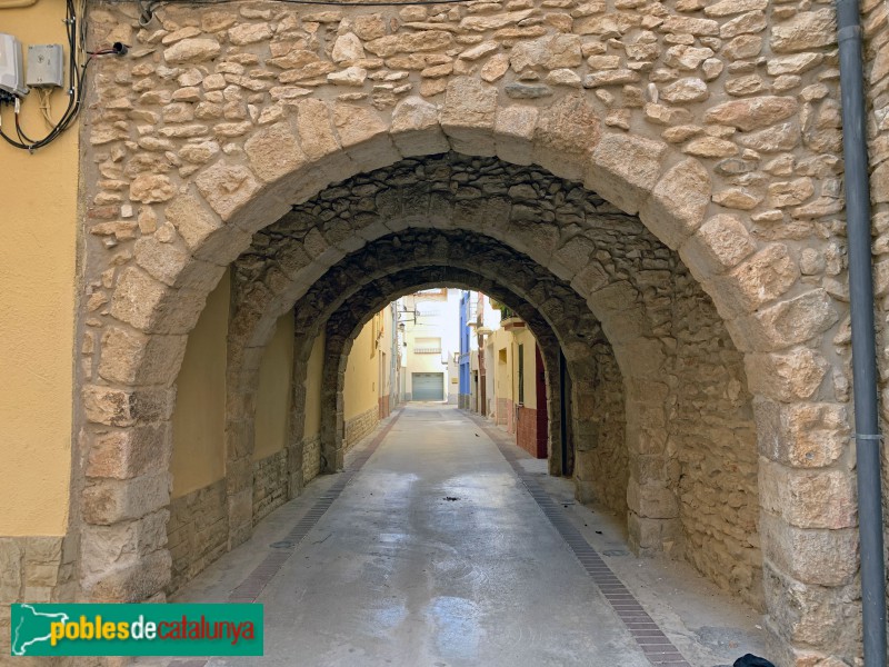 El Pla de Santa Maria - Arcs del carrer Trinitat