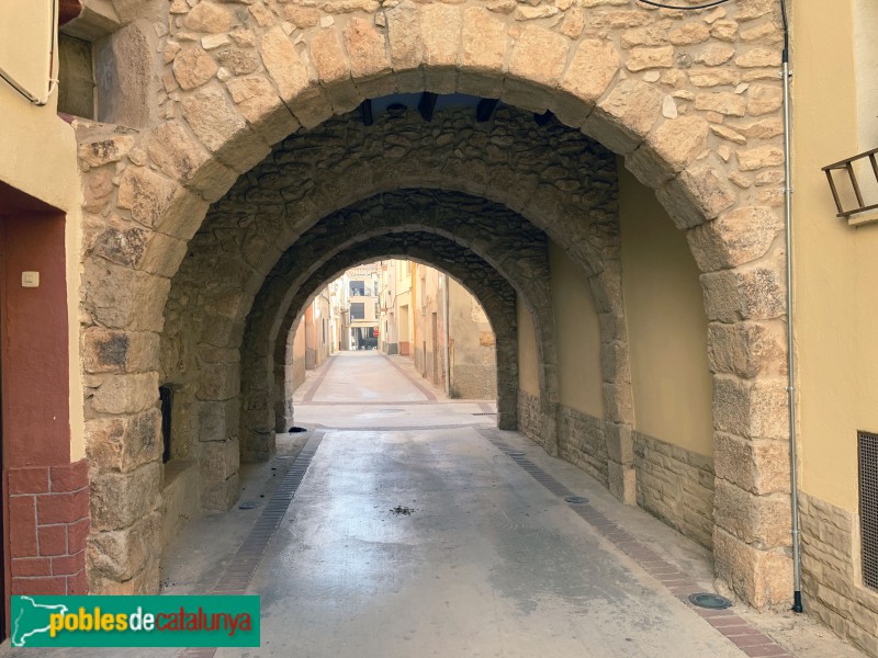 El Pla de Santa Maria - Arcs del carrer Trinitat