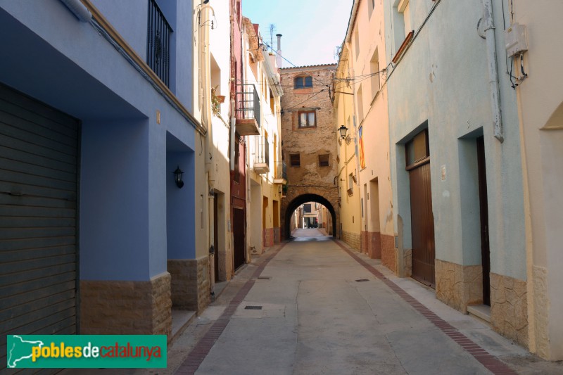 El Pla de Santa Maria - Arcs del carrer Trinitat