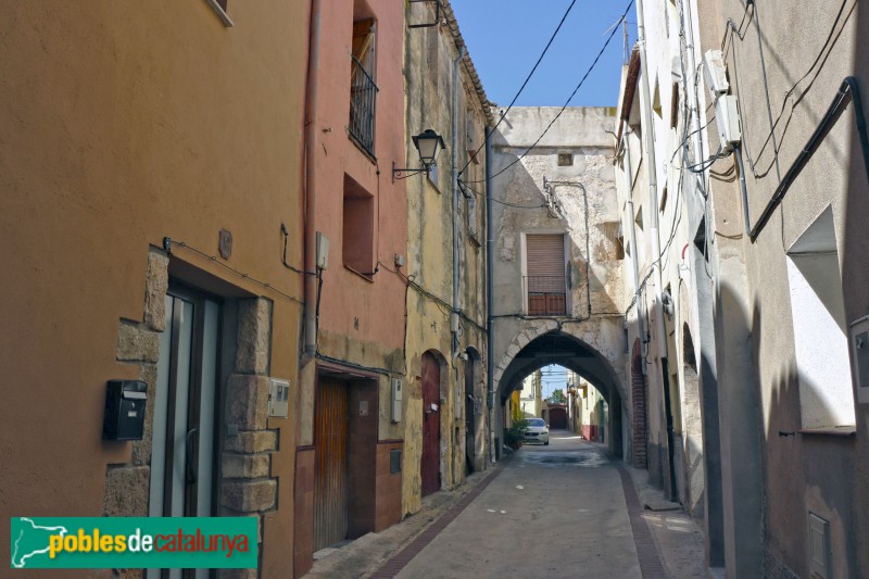 El Pla de Santa Maria - Arcs del carrer del Roser