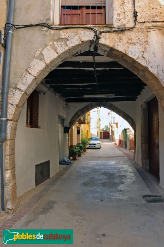 El Pla de Santa Maria - Arcs del carrer del Roser