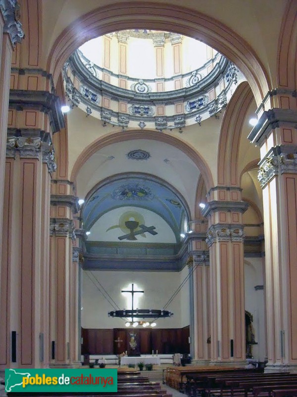 El Pla de Santa Maria - Església de l'Assumpció, interior