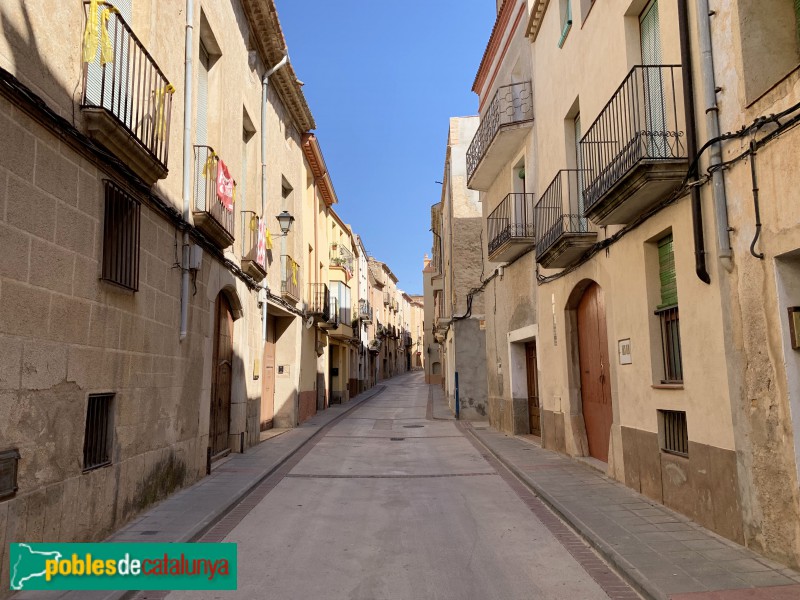 El Pla de Santa Maria - Carrer Major