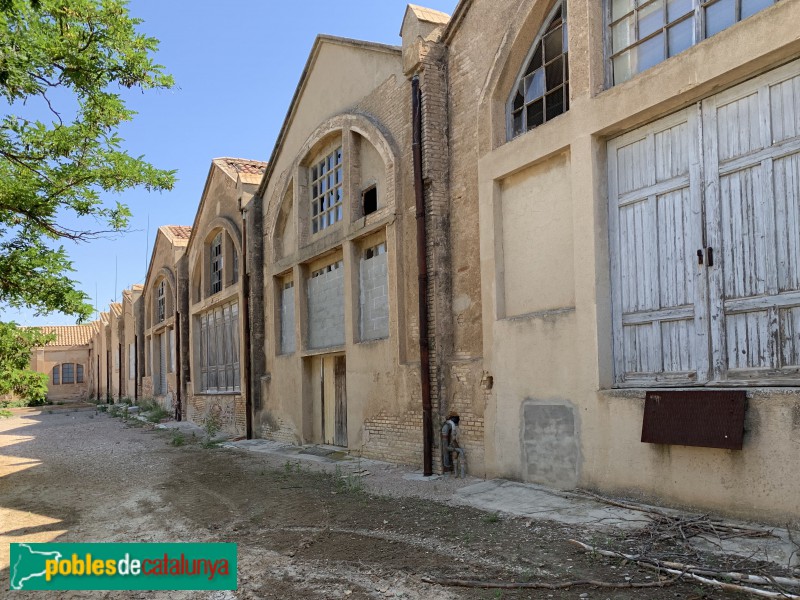 El Pla de Santa Maria - Fàbrica Martí, Llopart i Trenchs (Foto: Albert Esteves, 2019) El Pla de Santa Maria - Fàbrica Martí, Llopart i Trenchs