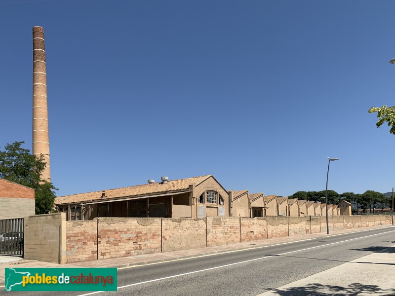 El Pla de Santa Maria - Fàbrica Martí, Llopart i Trenchs (Foto: Albert Esteves, 2019) El Pla de Santa Maria - Fàbrica Martí, Llopart i Trenchs