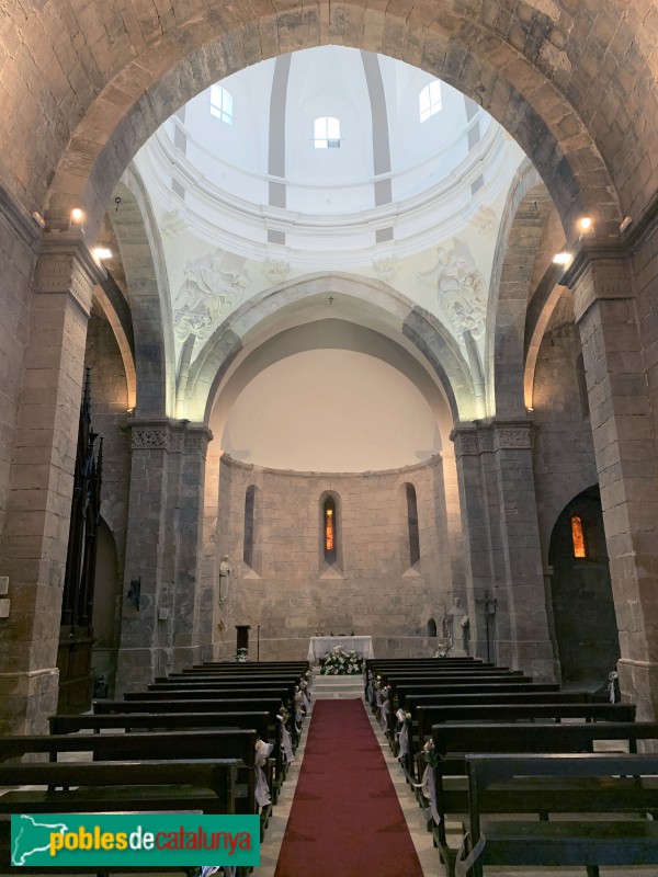 El Pla de Santa Maria - Església de Sant Ramon, interior (Foto: Albert Esteves, 2019) El Pla de Santa Maria - Església de Sant Ramon, interior
