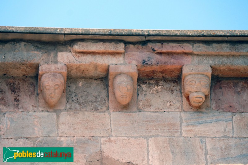 El Pla de Santa Maria - Església de Sant Ramon, mènsules (Foto: Albert Esteves, 2019) El Pla de Santa Maria - Església de Sant Ramon, mènsules