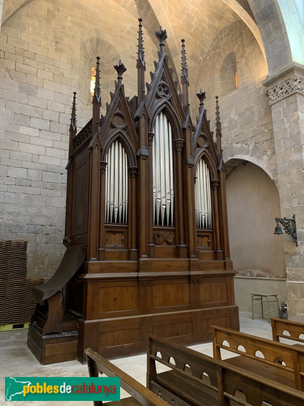 El Pla de Santa Maria - Església de Sant Ramon, orgue (Foto: Albert Esteves, 2019) El Pla de Santa Maria - Església de Sant Ramon, orgue