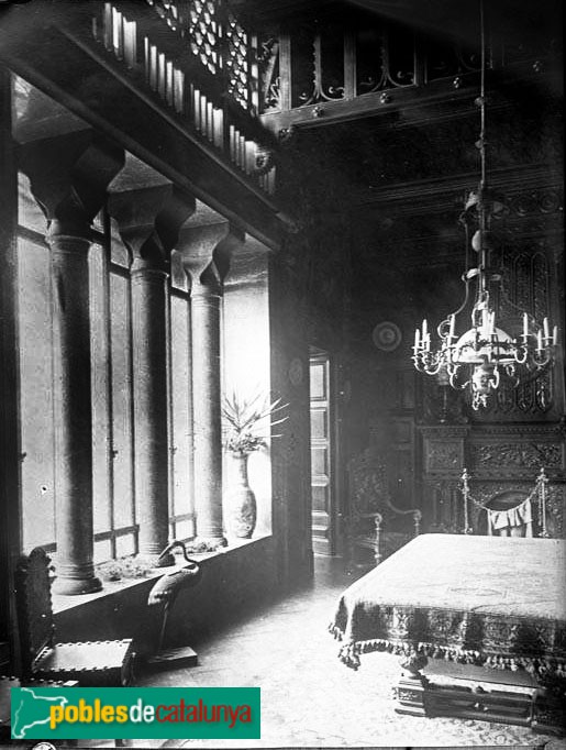 Barcelona - Palau Güell, interior