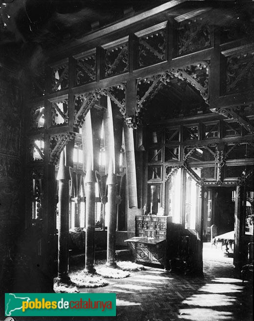 Barcelona - Palau Güell, interior