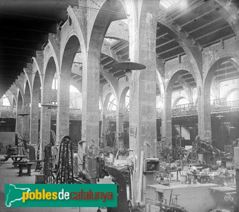 Barcelona - Drassanes (Foto: Manuel Genovart -Arxiu fotogràfic Centre Excursionista de Catalunya, 1927) Barcelona - Drassanes