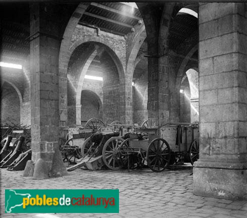 Barcelona - Drassanes (Foto: Manuel Genovart -Arxiu fotogràfic Centre Excursionista de Catalunya, 1927) Barcelona - Drassanes