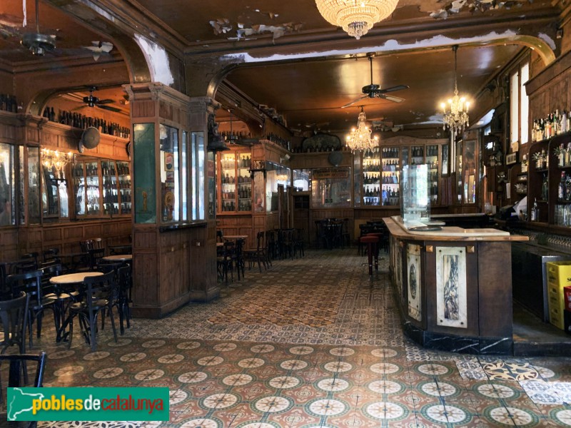 Barcelona - Bar Marsella (Foto: Albert Esteves, 2019) Barcelona - Bar Marsella
